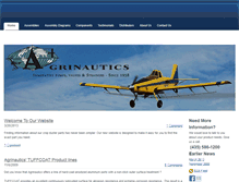 Tablet Screenshot of agrinautics.com